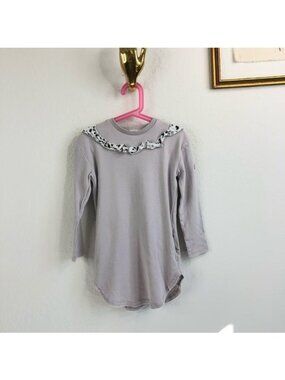 Bandy Button Ruffle Dress Polka Dot Animal Names Pocket Frock